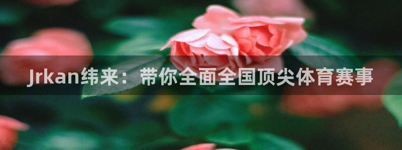 Jrkan纬来：带你全面全国顶尖体育赛事